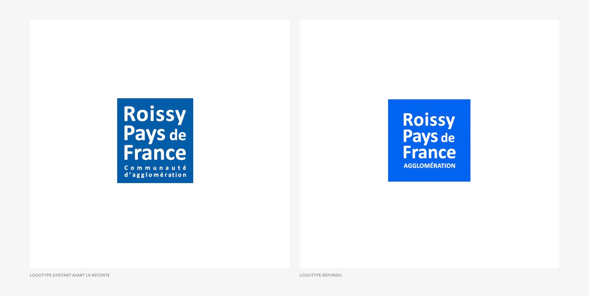 Comparatif Logo Roissy